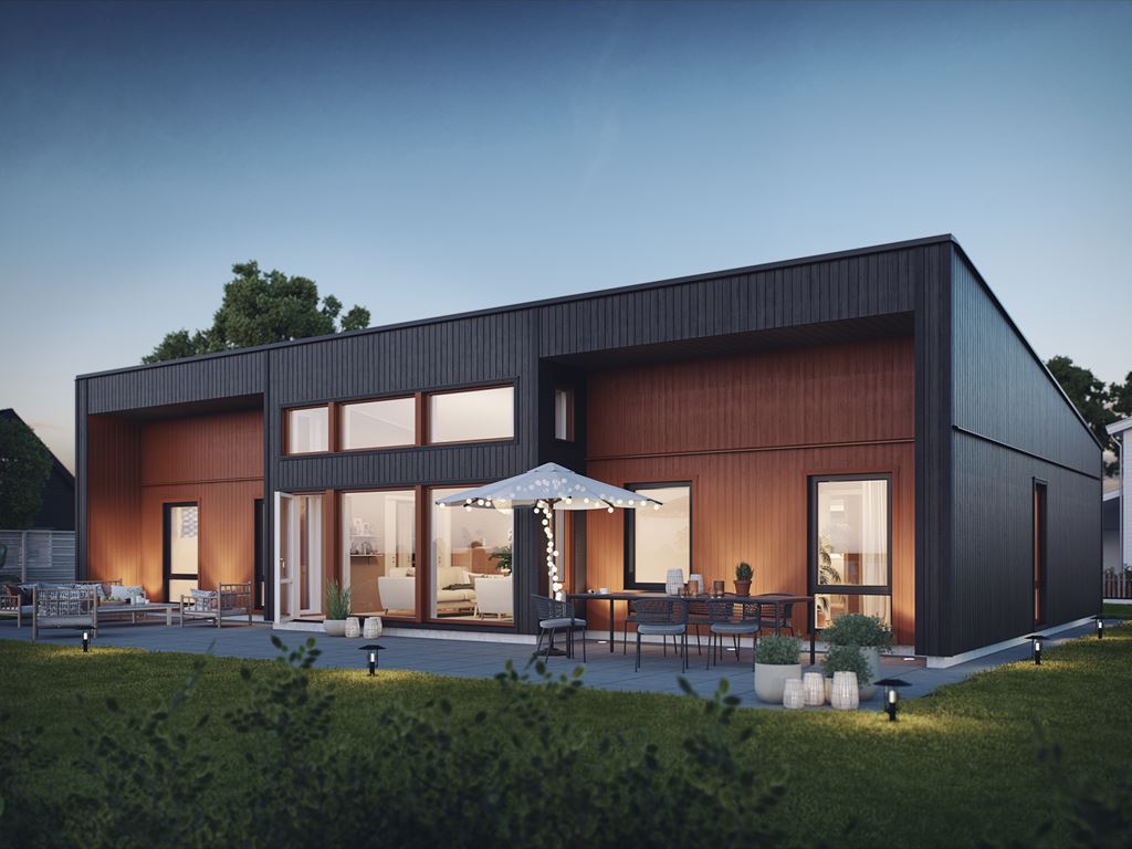 Ägnsmark-Modern-Exteriör-Baksida