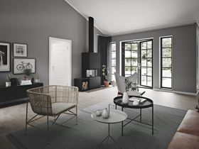 Nymåne Industriell - Standard Vardagsrum